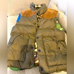 Ralph Lauren reversible vest.